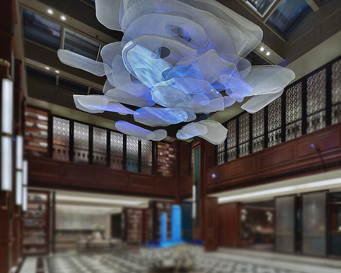 酒店大型吊燈價(jià)格，源頭廠家直供